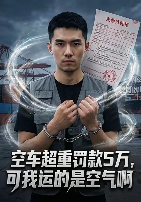 空车超重罚款5万，可我运的是空气啊
