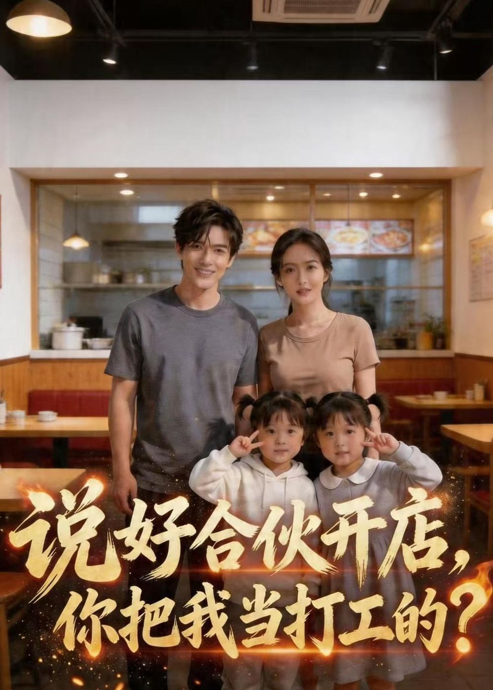 说好合伙开店，你把我当打工的？