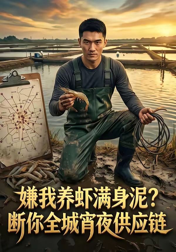 嫌我养虾满身泥？断你全城宵夜供应链